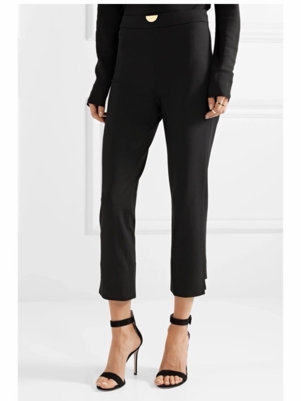 Cushnie Et Ochs Fay Stretch-Cady Skinny Pants